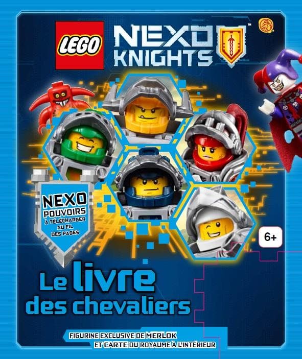 Couverture de Lego Nexo Knights : le livre des chevaliers