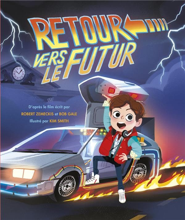 Couverture de Retour vers le futur, l'album illustré