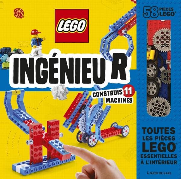 Couverture de Lego ingénieur : construis 11 machines