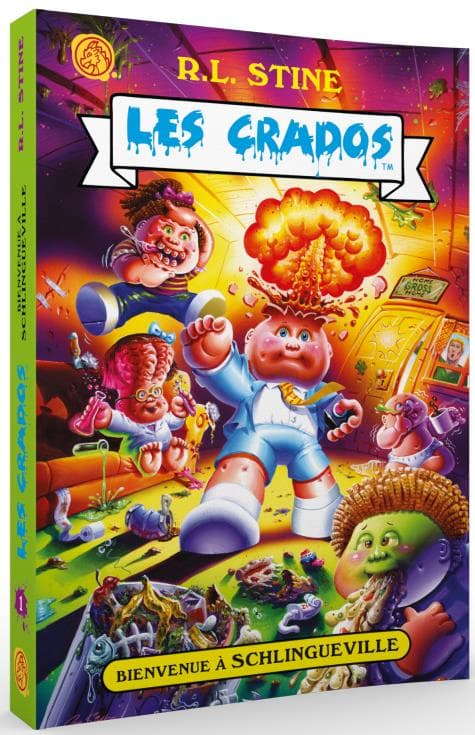 Couverture de Les Crados, Tome 1 : Bienvenue à Schlingueville