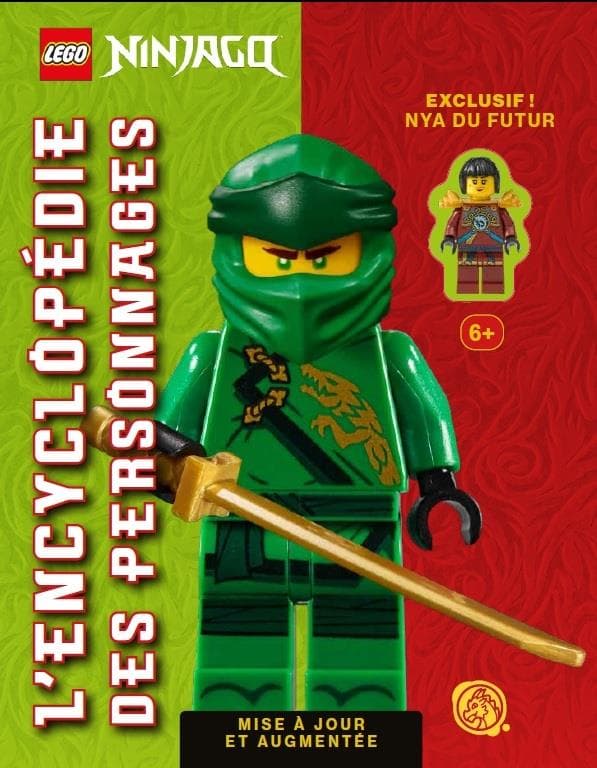 Couverture de Lego Ninjago : l'encyclopédie des personnages