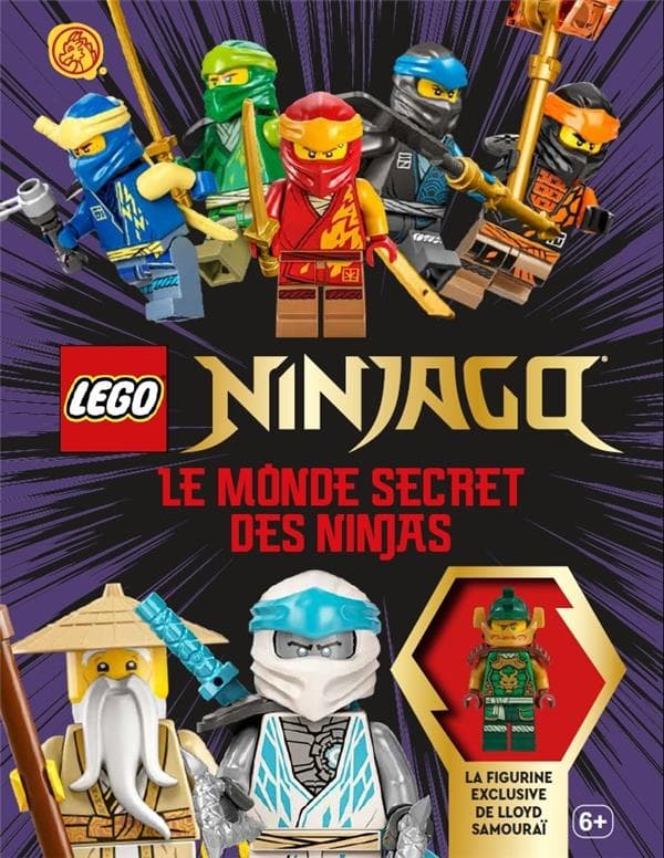 Couverture de Lego Ninjago : le monde secret des ninjas