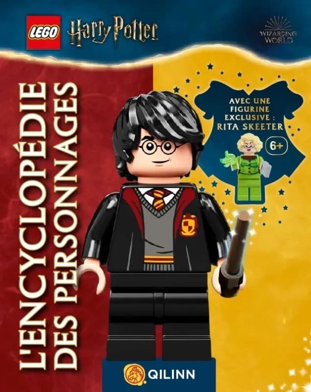 Couverture de Lego Harry Potter : l'encyclopédie des personnages