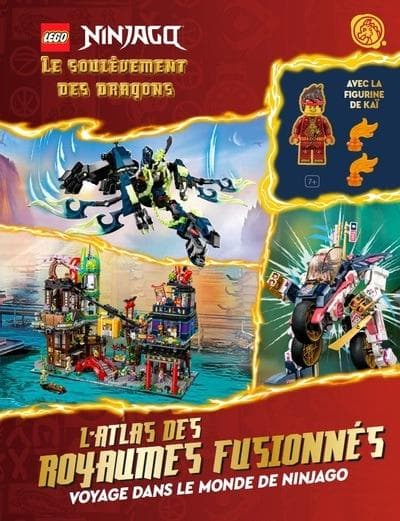 Couverture de Lego Ninjago Dragons Rising - L'Atlas des royaumes fusionnés