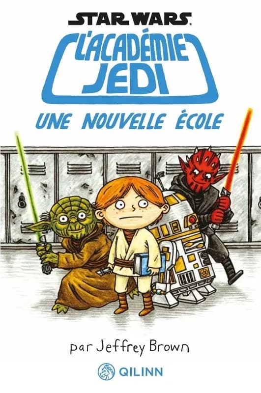 Couverture de L'Académie Jedi, Tome 1 : Une nouvelle école