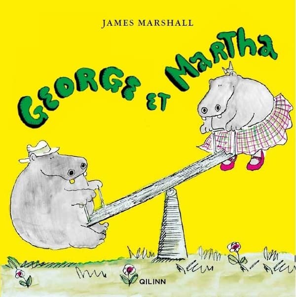 Couverture de George et Martha, Tome 1 : Meilleurs amis
